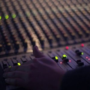 mixing desk