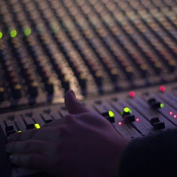 mixing desk